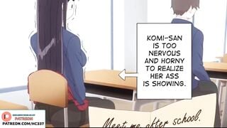 KOMI SAN FUCKING AND GETTING CREAMPIE AFTER SCHOOL - KOMI SAN CANT COMMUNICATE HENTAI ANIMATION
