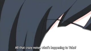 Scholgirl with cursed bra is hentai gangbanged in train