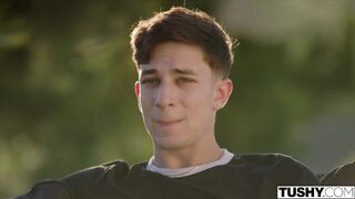 TUSHY Insatiable Influencer Maya Gets DPed By Her Roommates