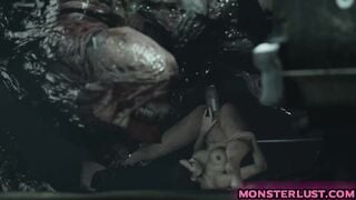 Scary EVIL Monsters Fucking Teen Sluts HARD
