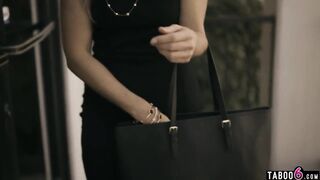 Cheating wife bitch bangs with her husbands young