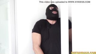 The policeman gave milk to the thief with his big nipples and fucked fiercely