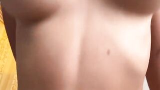 Her moans and her bouncing tits will make you cum in a minute