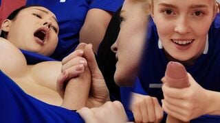 Rae Lil Black & Jia Lissa in Real Life Futanari