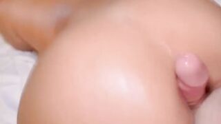 Please, fuck my big ass - big ass creampie pov