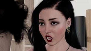 Horny Indian Step mom Savita sex with her stepson in front of Her Husband