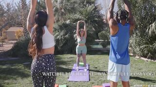 Yogi Masters the Downward Doggystyle.Brandy Renee / Brazzers