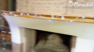 COMPLETE GIRLFRIEND EXPERIENCE 3: Christmas with your girlfriend at home (POV) - Mewslut