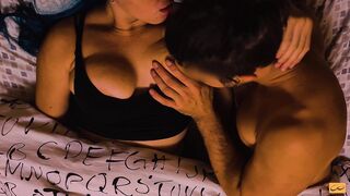 I play with my roommate's hard nipples while we hot kiss and she cums hard - Unlimited Orgasm