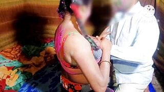 2024 How a village boy is fucking a desi girl at home on Holi, Hindi conversation, HQ Xdesi.