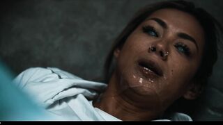 REAL LIFE VORE - Black Goddess squirt over Veronica Leal and swallow her