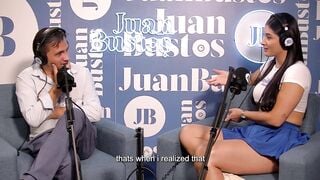 Salome Gil's vagina gets fucked hard by a sexy dwarf Juan Bustos Podcast
