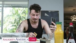 MILF Wendy Raine lets son's friend prove that he knows how to fuck an older woman