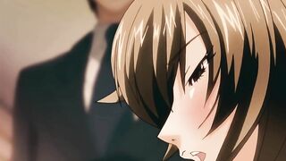 Horny Girl with Hairy Pussy and Provocative Dress Likes to do Paizuri