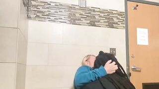 Sucking black cock and him sucking my tits