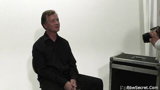 Husband cheats with big titted ebony plumper