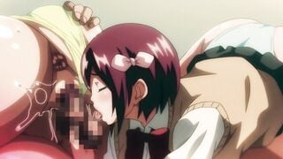 Two Nympho Can't Wait for Cafeteria Owner to Show Them His Huge Cock