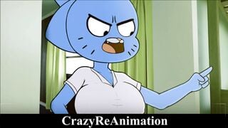The Amazing World Of Gumball Porn Parody - Nicole Watterson Blowjob Animation (Hard Sex) (Hentai)