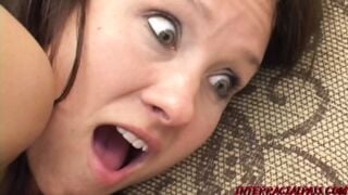 Katie Gets Her First Interracial and Well Deserved Facial