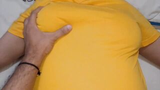 Step Mom caught masturbating and been fucked unexpectedly while husband isn't home (BlackQueenBQ)