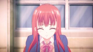 Japanese schoolgirl having sex with teacher in classroom.