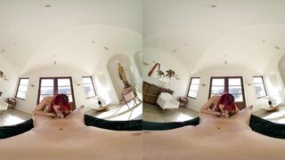 You And Your Nympho GF Mina Luxx Are Alone In A Huge House Without Her Parents