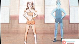 THE BEST FITNESS TV PROGRAM | HENTAI ANIMATION