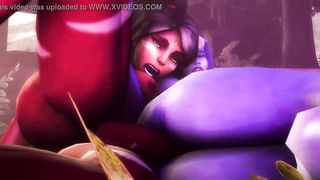 Futa Nidalee x Yrel-Spoon