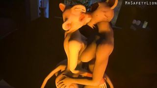 Vitani and Bahati Whiteclaw FURRY YIFF (SHORT ANIMATION)