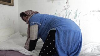 pregnant Kurdish wife has rough sex with German husband