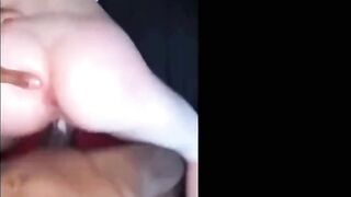 Student moans and pussy drips with BBC black cock