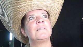 2 Young Men Fuck the Old Woman in Backstage 2