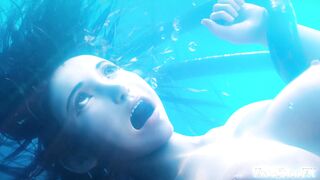 Tifa underwater tentacle hentai!