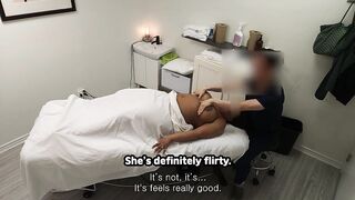 Jessica, bubbly black young student had a thiccest body, and was flirty and very reactive to pleasure!