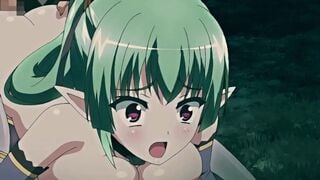 Horny Green Haired Bitch Likes To Make A Paizuri With Her Tits