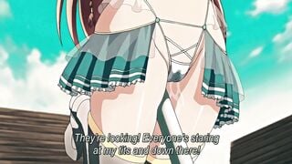 Horny Green Haired Bitch Likes To Make A Paizuri With Her Tits