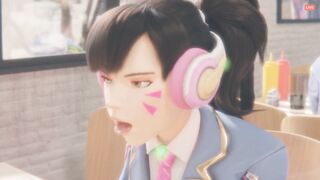ONLY DVA OVERWATCH PORN ANIMATIONS w/sound