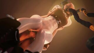 Jinx gets Anal Fuck with creampie . League of Legends