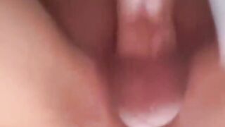 My straight roommate who isn’t into trans girls creampied me