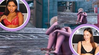 DOUBLE PORN REACTION: DEVILS COOKIE