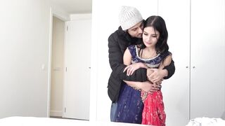 Cute Desi Teen Fucked Hard in Ass and Pussy by Bro in law