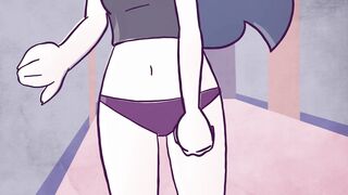 Claire and Edgar cumshot animation