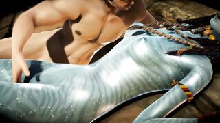 Avatar - Sex with Neytiri - 3D Porn
