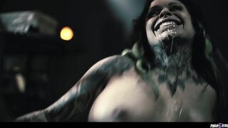 Tattooed Girl With Big Tits And Her Bestie Have Rough Lesbian Sex TRAILER