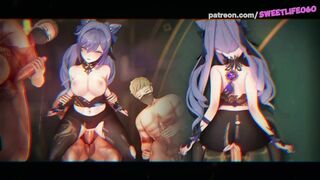 Keqing From Genshin Impact Just Wants To Fuck A Lot!