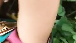 Desi bhabi outdoor fuck