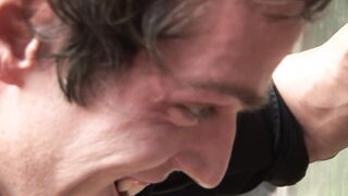 Pervert Dudes Spotted A Naked Teen And Give Her A Load Of Cum