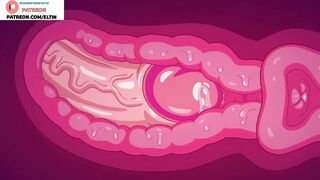 FUTANARI PEACH FUCK BOWSETTE AND CREAMPIE | fUTA HENTAI MARIO ANIMATION 4K 60FPS