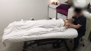 Sarah, a young Indian student received her first special massage.