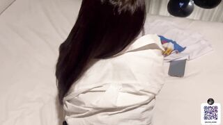 client-oriented realtor swallowed cock and spread her legs in front of a buyer to sell an apartment